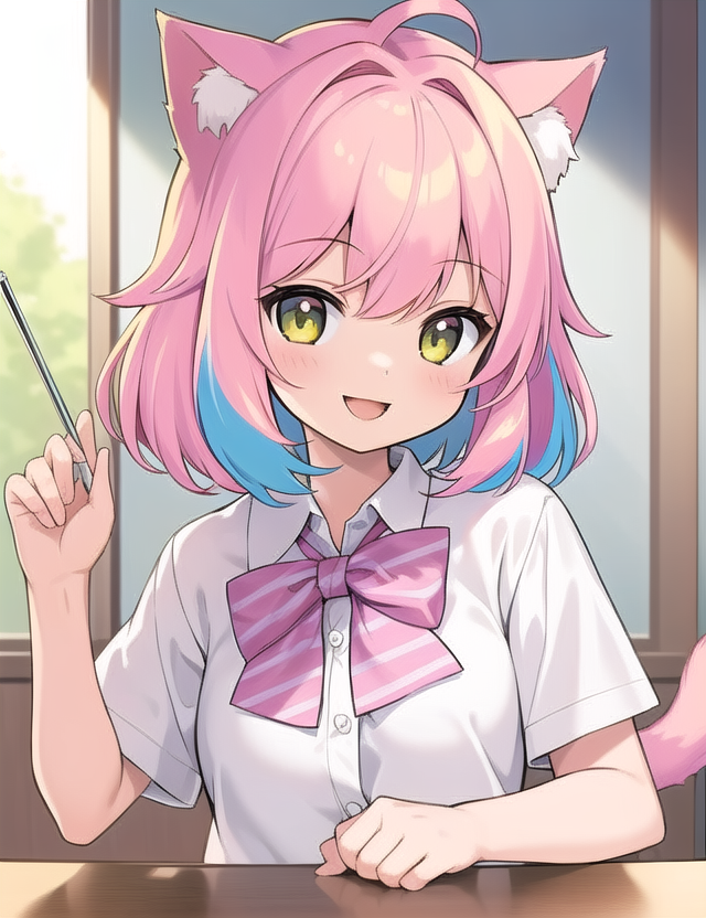 Nyango Greetings: 猫をテーマにした楽しい日本語の挨拶を体験しよう。Nyango Greetings: Experience playful Japanese greetings with a feline twist.

Japanese Lesson, Cutem Anime , Play to Learn